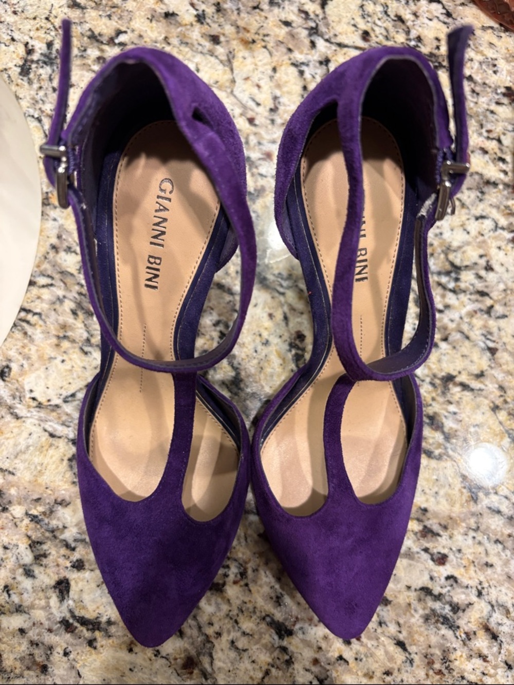 Gianni Bini Vibrant Purple Heels - Picture 4 of 5